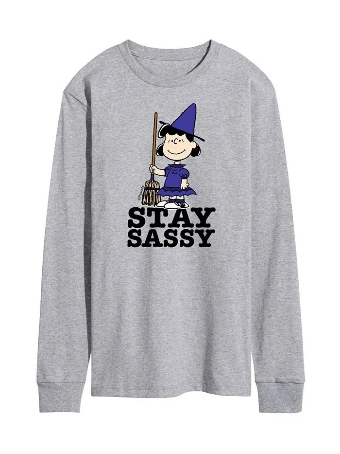 Мужская футболка Peanuts Stay Sassy AIRWAVES — изображение 1 из 2, серый