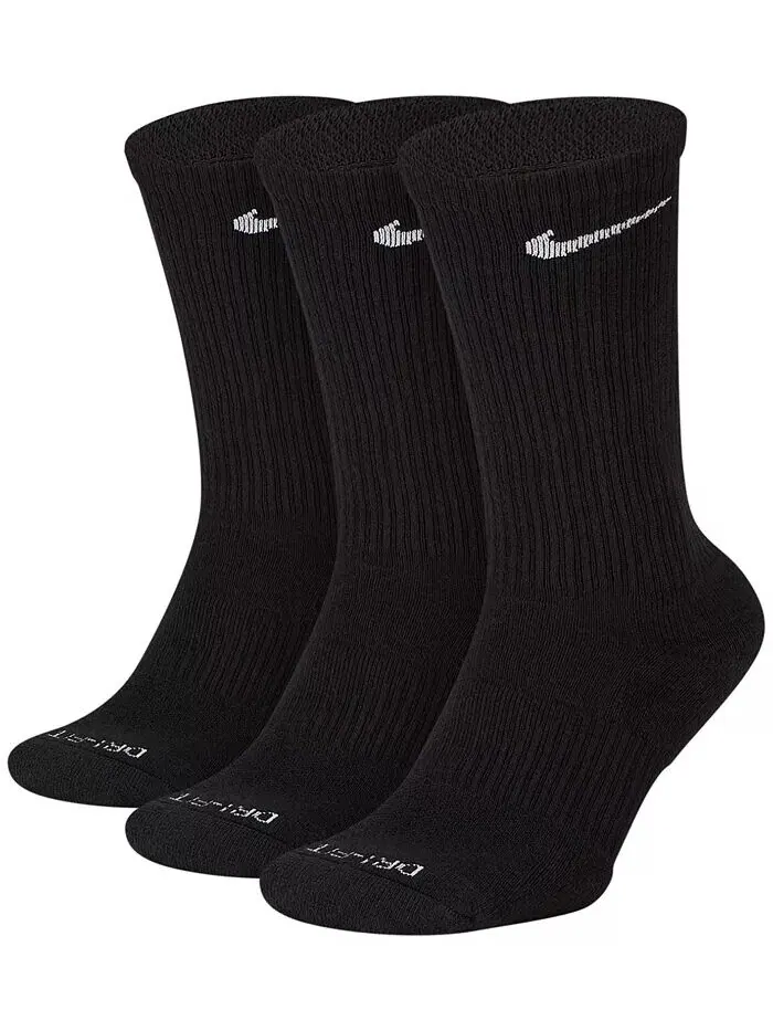 Носки унисекс повседневные с мягкой подкладкой для тренировок, 3 пары Nike