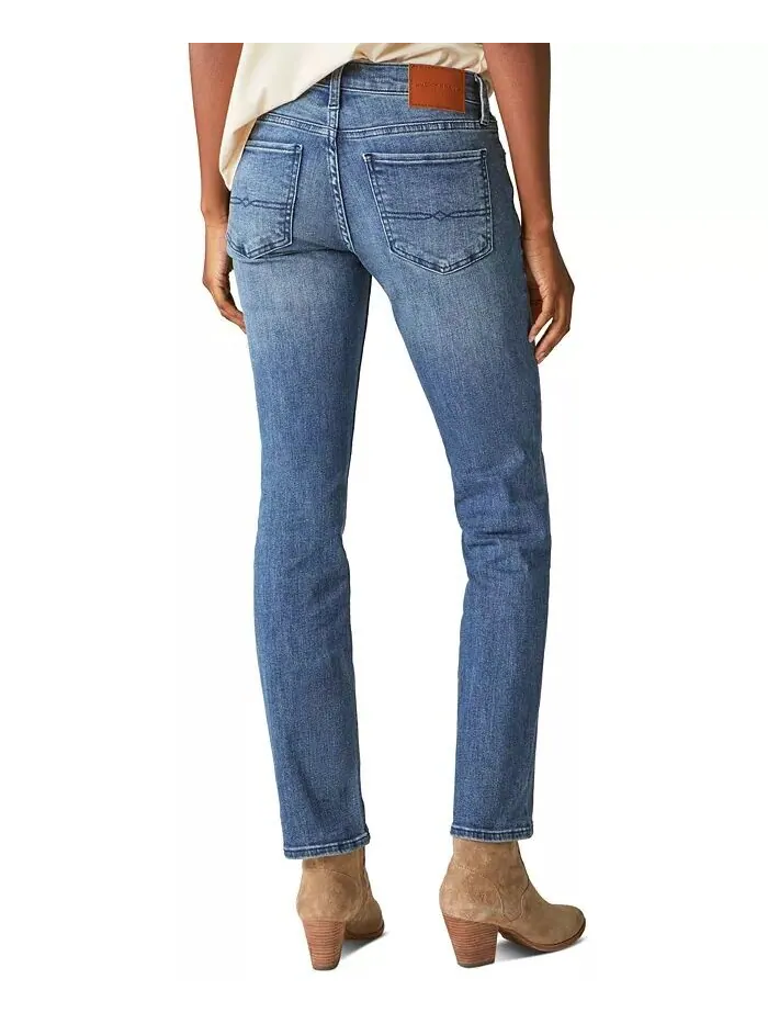 Женские милые прямые джинсы Lucky Brand — изображение 2 из 4