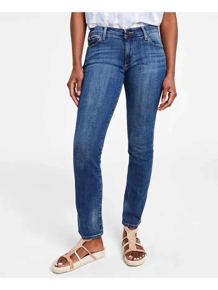 Женские джинсы Sweet прямого кроя Lucky Brand — изображение 1 из 10, синий