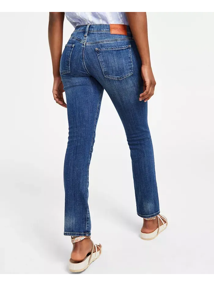 Женские джинсы Sweet прямого кроя Lucky Brand — изображение 2 из 10, синий