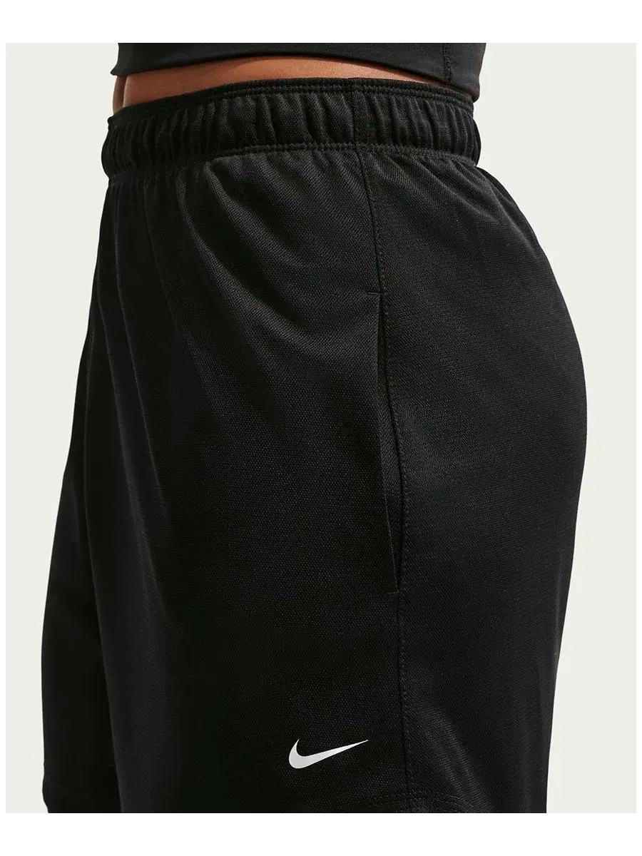 Женские шорты Attack Dri-FIT со средней посадкой Nike — изображение 4 из 5, черный/черный/белый