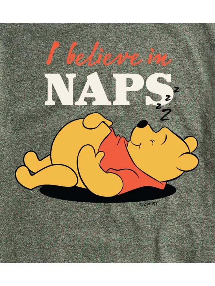 Гибридный мужской футболка с коротким рукавом Winnie the Pooh Naps AIRWAVES — изображение 7 из 8, синий