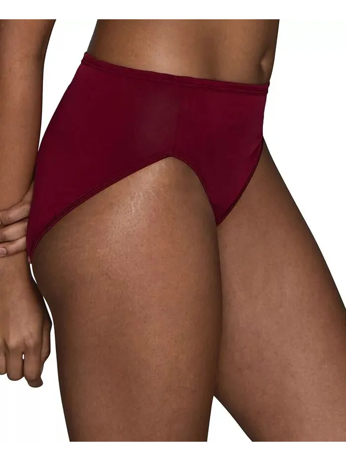 Illumination Hi-Cut Brief Underwear 13108, также доступно в расширенных размерах Vanity Fair — изображение 2 из 4, красный