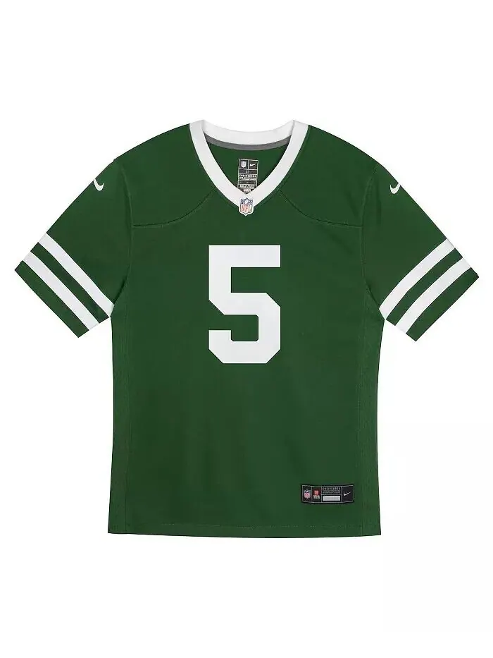 Джерси Гаррета Уилсона для дошкольников Legacy Green New York Jets Game Nike — изображение 2 из 3, зеленый