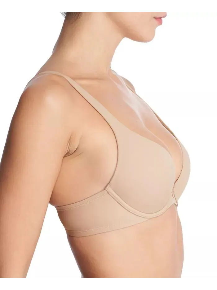 Женский бюстгальтер Verge Convertible Plunge Contour на косточках 722326 Natori — изображение 3 из 5, кофе