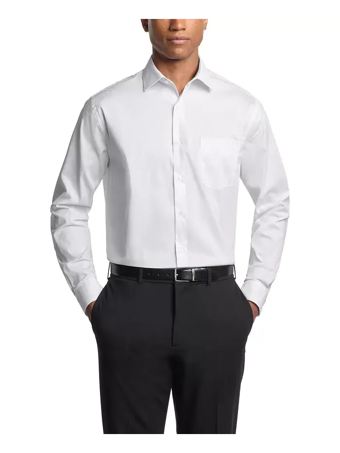 Мужская рубашка Regular Fit Everyday Defense Van Heusen — белый