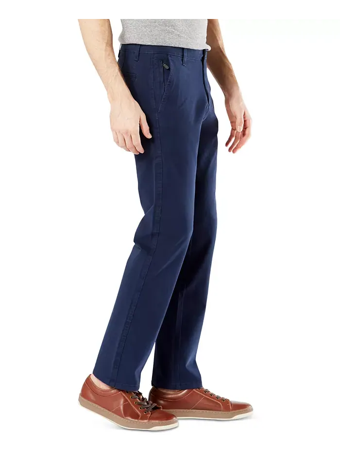 Мужские классические брюки Ultimate 360 Slim Fit Dockers — изображение 3 из 5, темно-синий