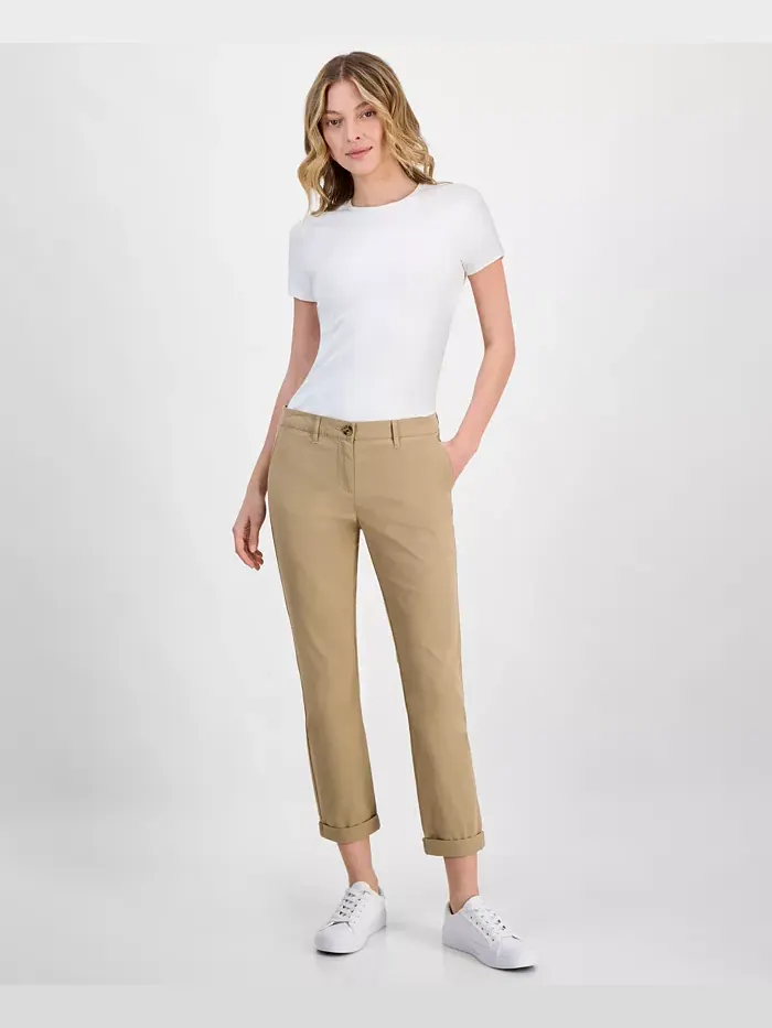 Женские брюки Montauk Solid с манжетами Nautica Jeans