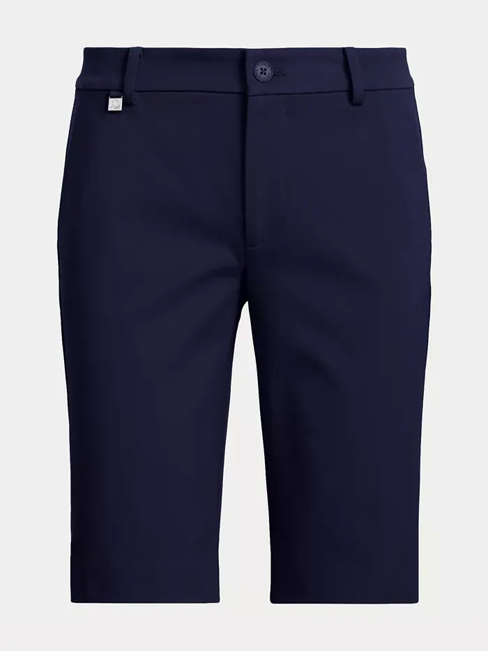 Шорты-бермуды из эластичной саржи Lauren Ralph Lauren — изображение 5 из 6, темно-синий