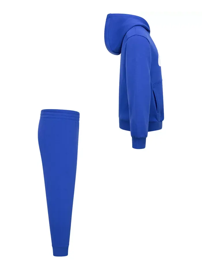 Детский комплект из толстовки с капюшоном и брюк Little Boys Club Fleece 2-Pc. Logo Nike — изображение 4 из 7, гейм роял