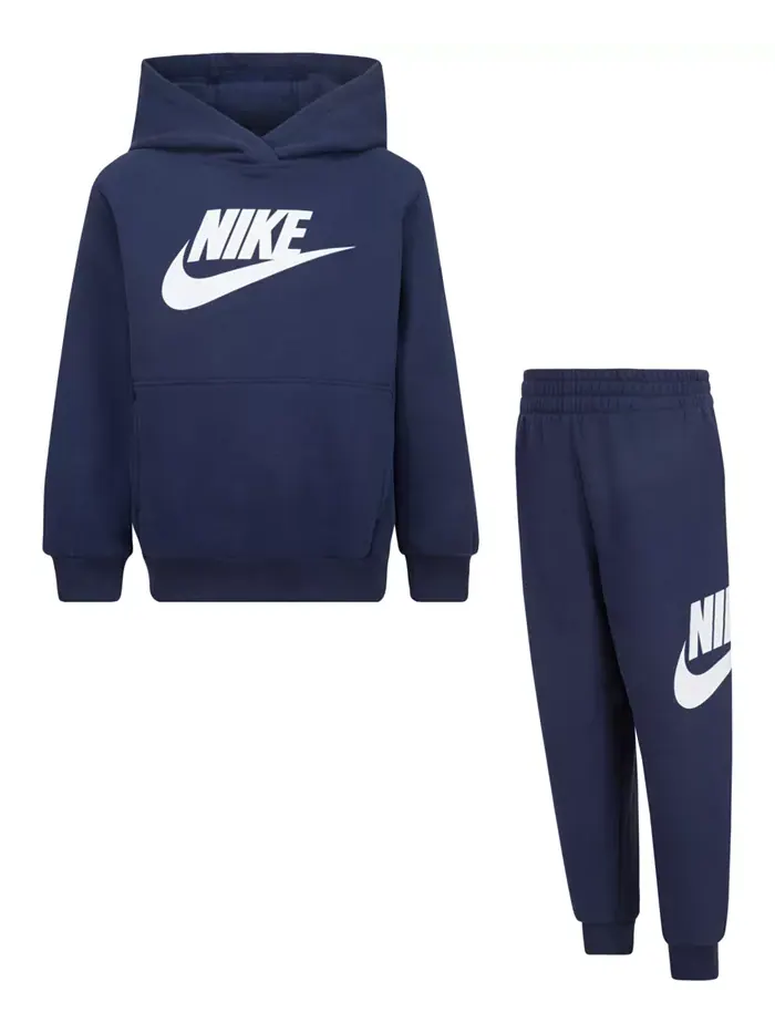 Комплект из 2 предметов: флисовая кофта с логотипом и спортивные штаны Little Boys Club Nike