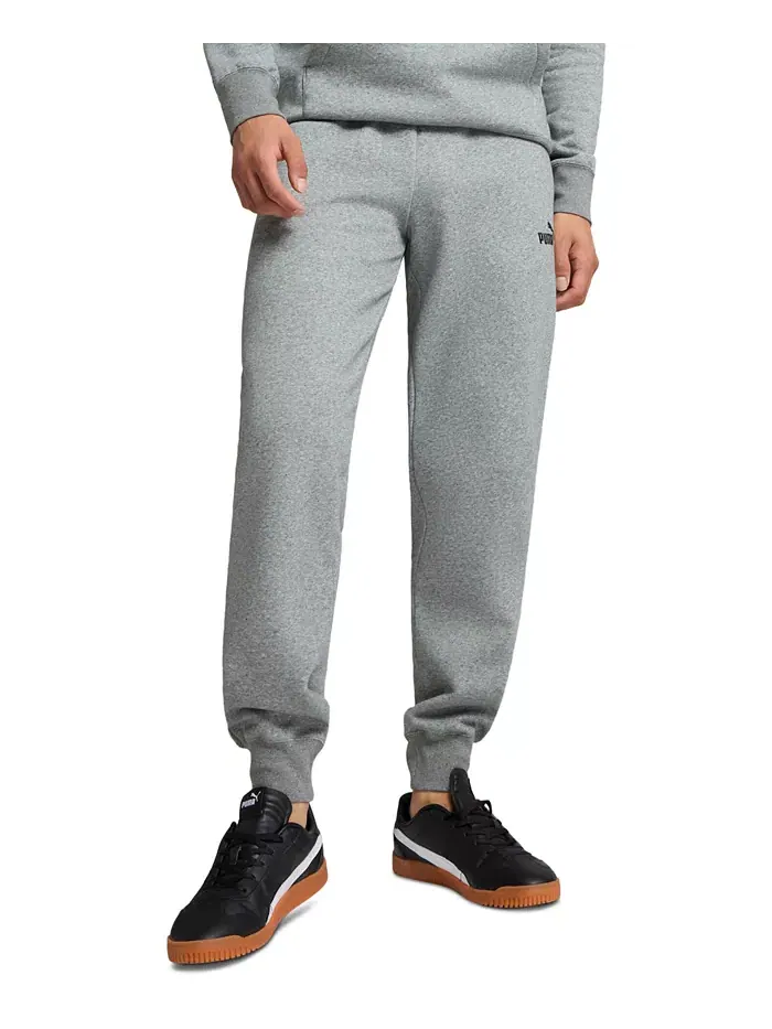 Мужские флисовые спортивные штаны с логотипом Puma