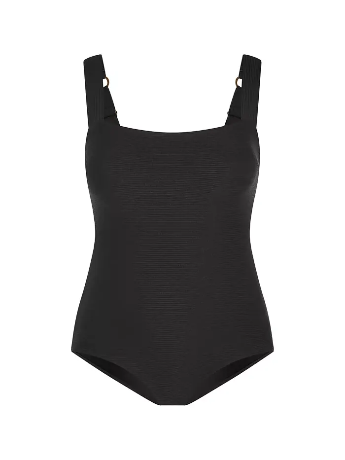 Купальник Plus Size Maui 1 Piece CITY CHIC — изображение 2 из 4, черный