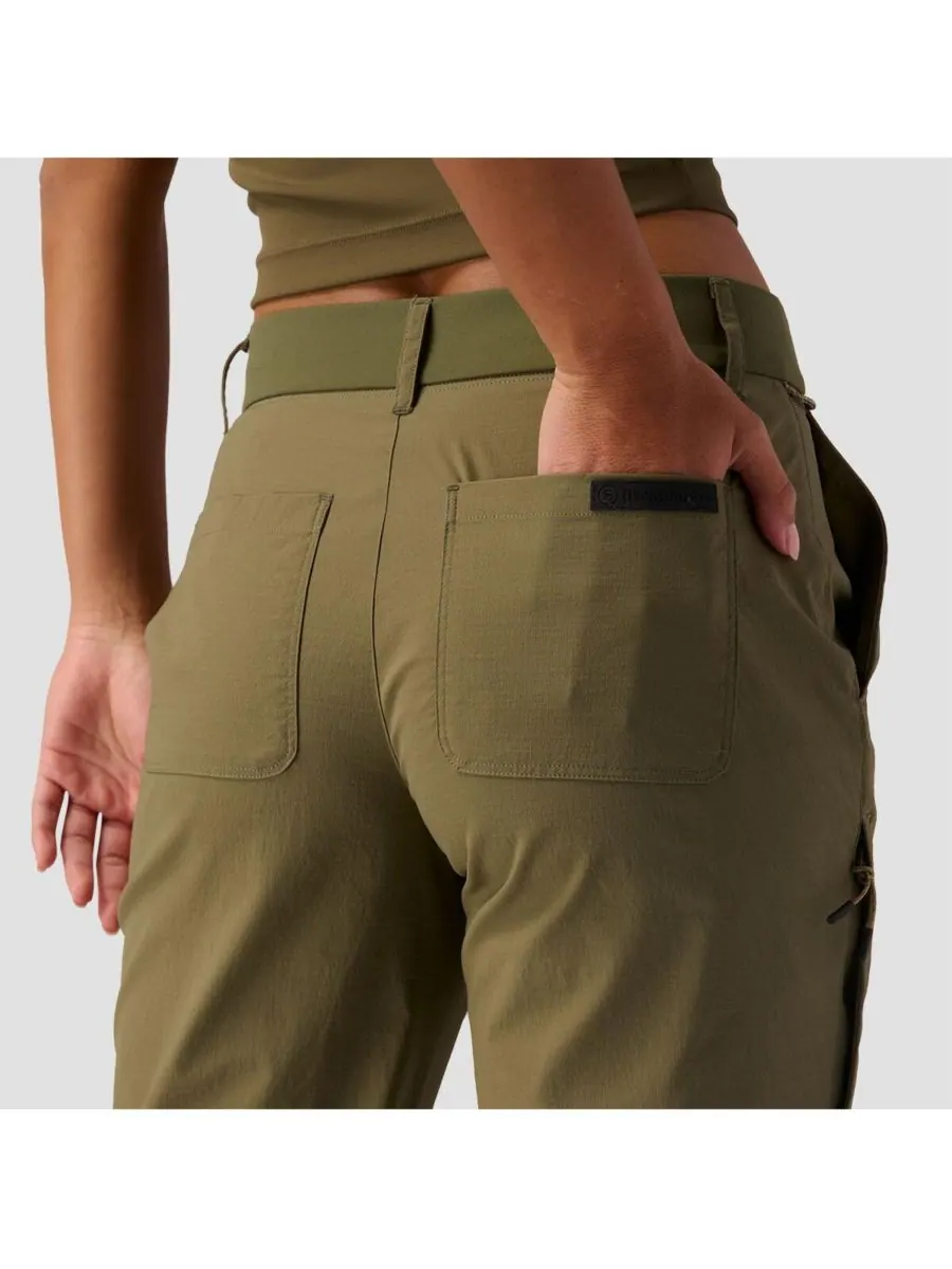 Женские брюки Wasatch Ripstop Trail Pant для походов и скалолазания Backcountry — изображение 5 из 7, каламата