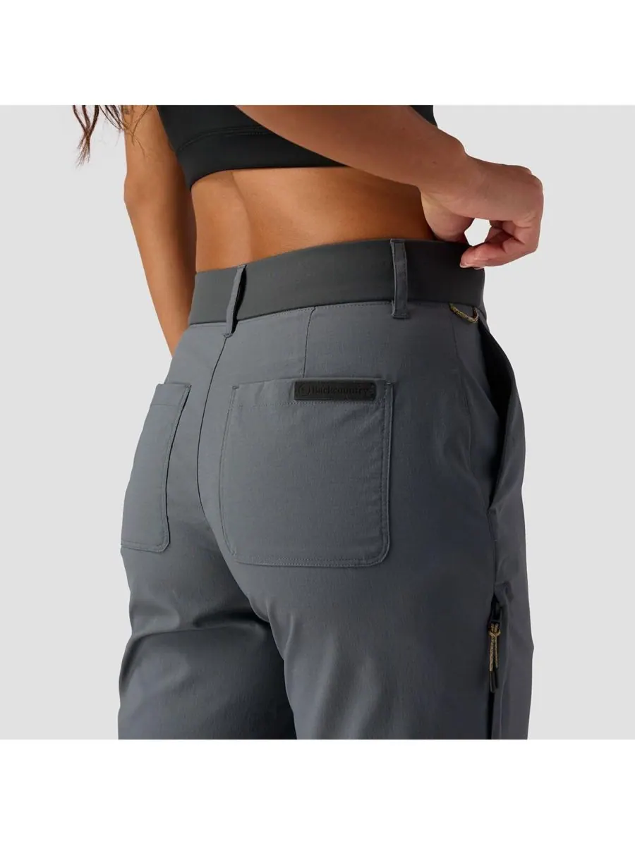 Женские брюки Wasatch Ripstop Trail Pant для походов и скалолазания Backcountry — изображение 3 из 8, серый