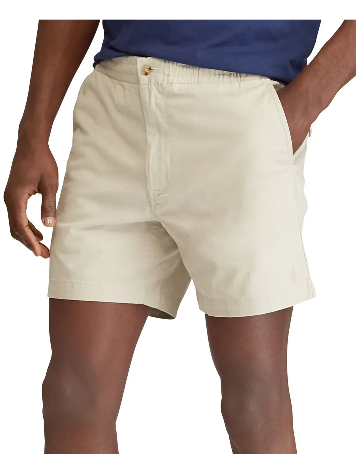 Мужские шорты polo prepster классической посадки Polo Ralph Lauren — изображение 1 из 2, серый