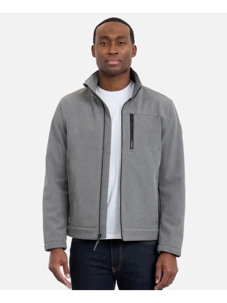 Мужская водоотталкивающая куртка из софтшелла Calvin Klein