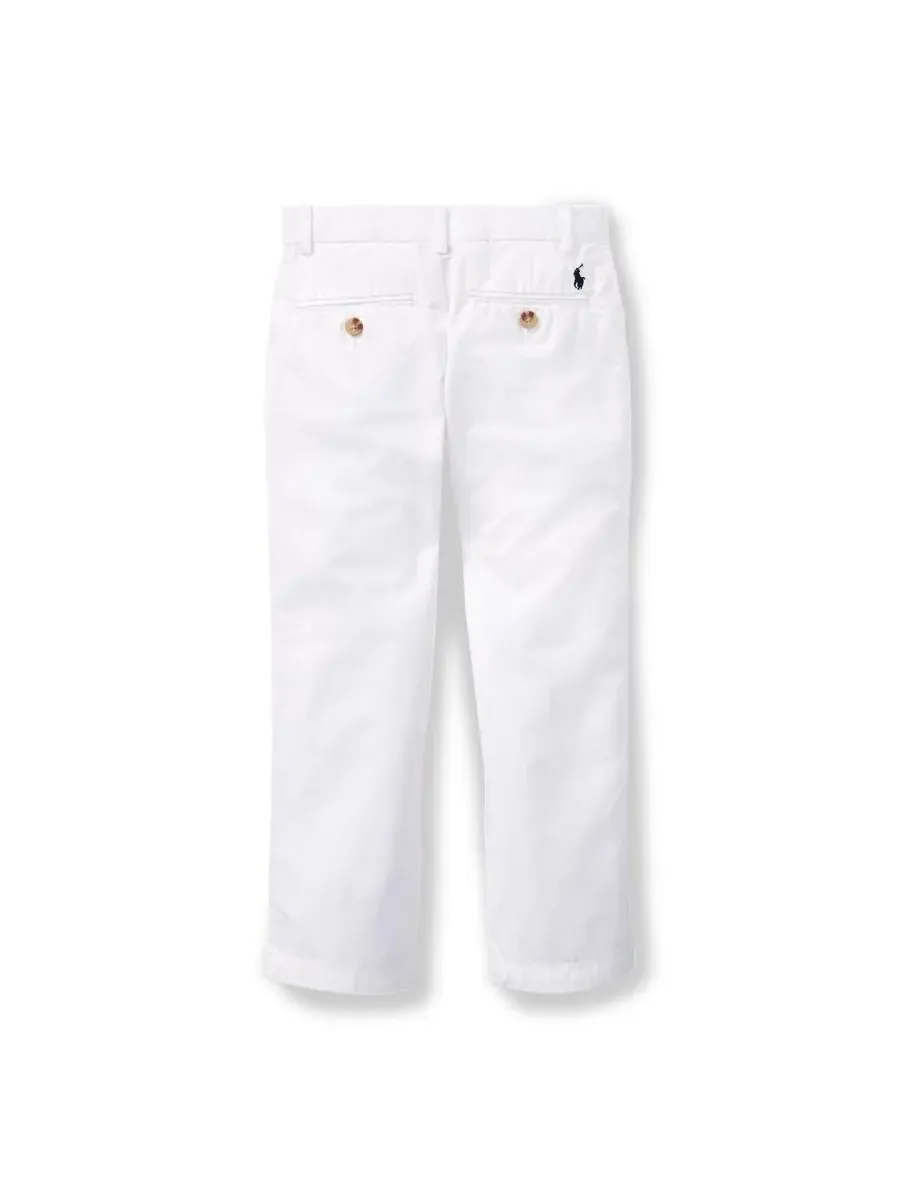 Girl's & Boy's Back to School Sibling Matching Moment Polo Ralph Lauren — изображение 2 из 5, белый
