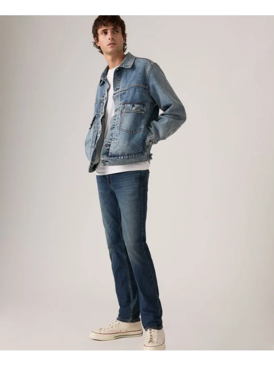 Мужские джинсы 511 Cool Slim-Fit с застежкой-молнией Levi's, Riverbank — изображение 2 из 5