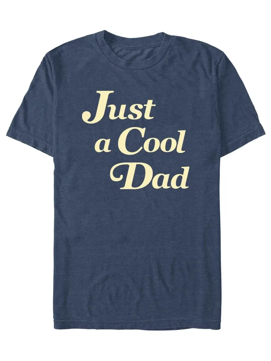 Мужская футболка с коротким рукавом "Just A Cool Dad" Fifth Sun — изображение 1 из 3, темно-синий