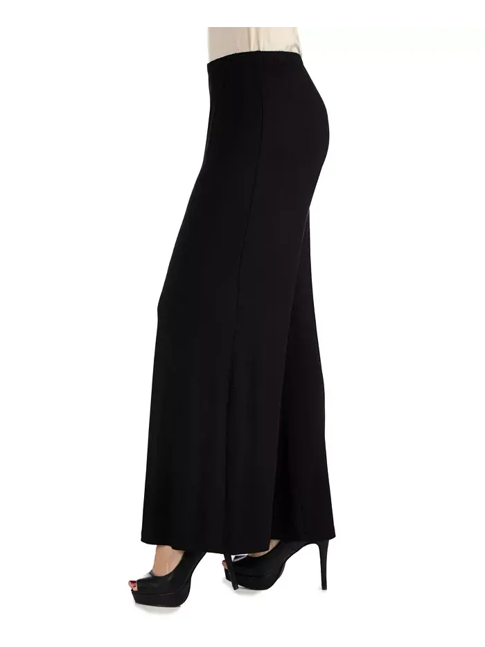 Женские брюки Palazzo 24seven Comfort Apparel — изображение 3 из 6, черный