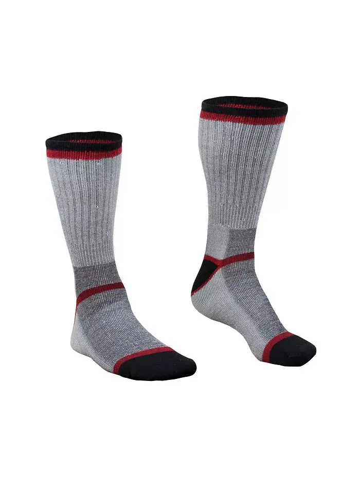 Мужские носки Performance Sock - из мериносовой шерсти, влагоотводящие, с усиленными носком и — серый