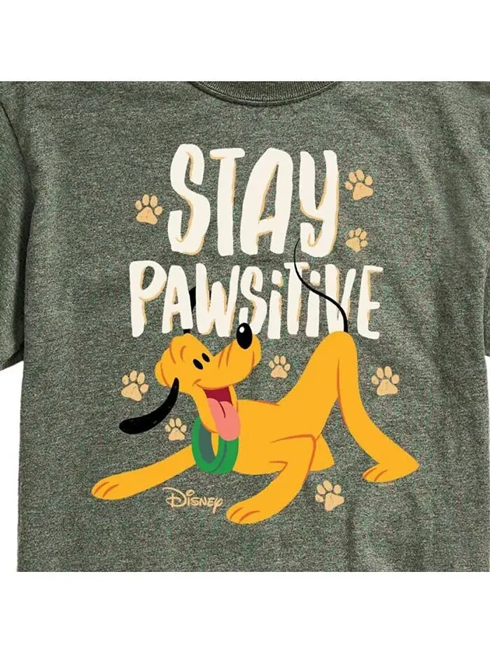 Мужская футболка с коротким рукавом Hybrid Apparel Disney Pluto AIRWAVES — изображение 3 из 3, зеленый