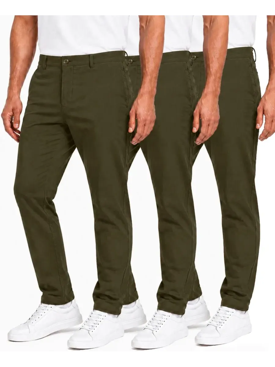 Брюки чинос slim fit, 3 предмета Blu Rock