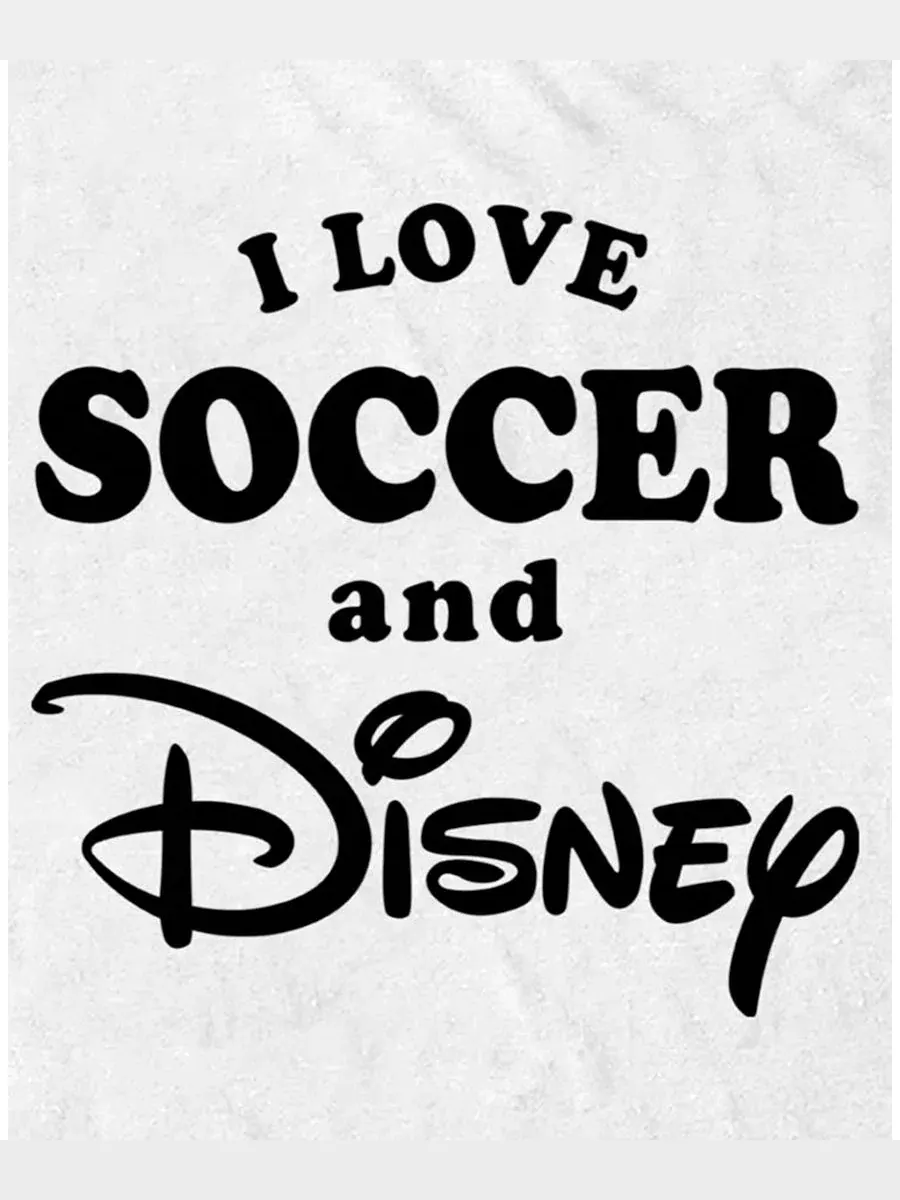 Футболка с принтом Men's Love Soccer and Disney Fifth Sun — изображение 3 из 3, белый