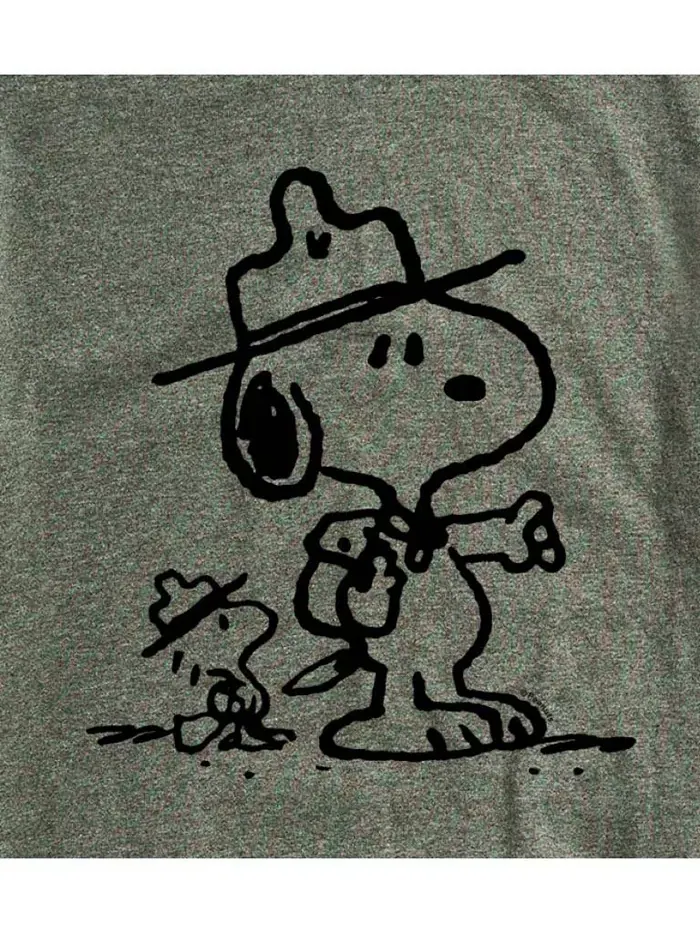 Гибридная футболка Peanuts Outdoor с коротким рукавом для мужчин AIRWAVES — изображение 3 из 11, зеленый