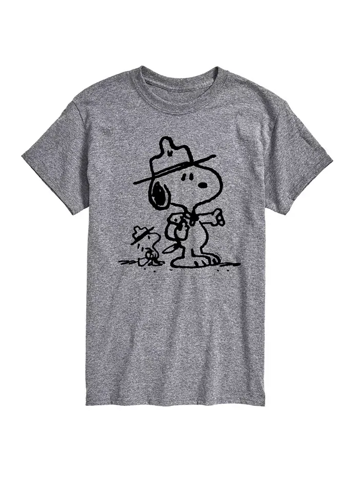 Гибридная футболка Peanuts Outdoor с коротким рукавом для мужчин AIRWAVES — изображение 1 из 12