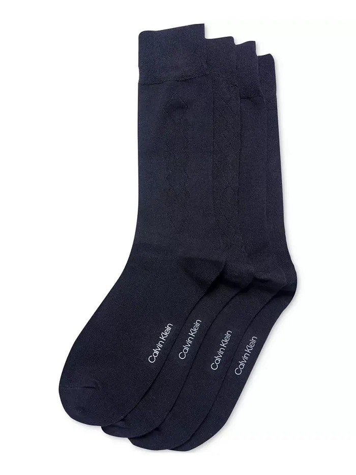 Мужские классические носки, 4 пары Calvin Klein
