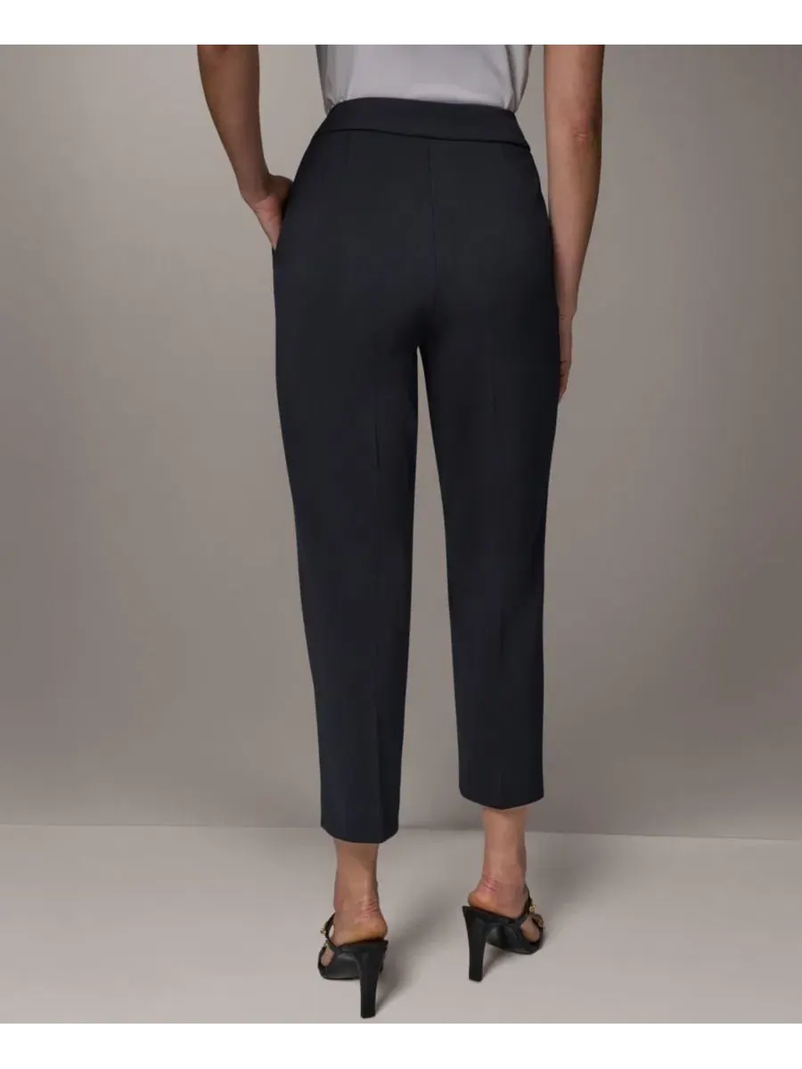 Брюки женские с заниженной талией, длиной до щиколотки, модель Ankle Donna Karan New York — изображение 5 из 6, черный