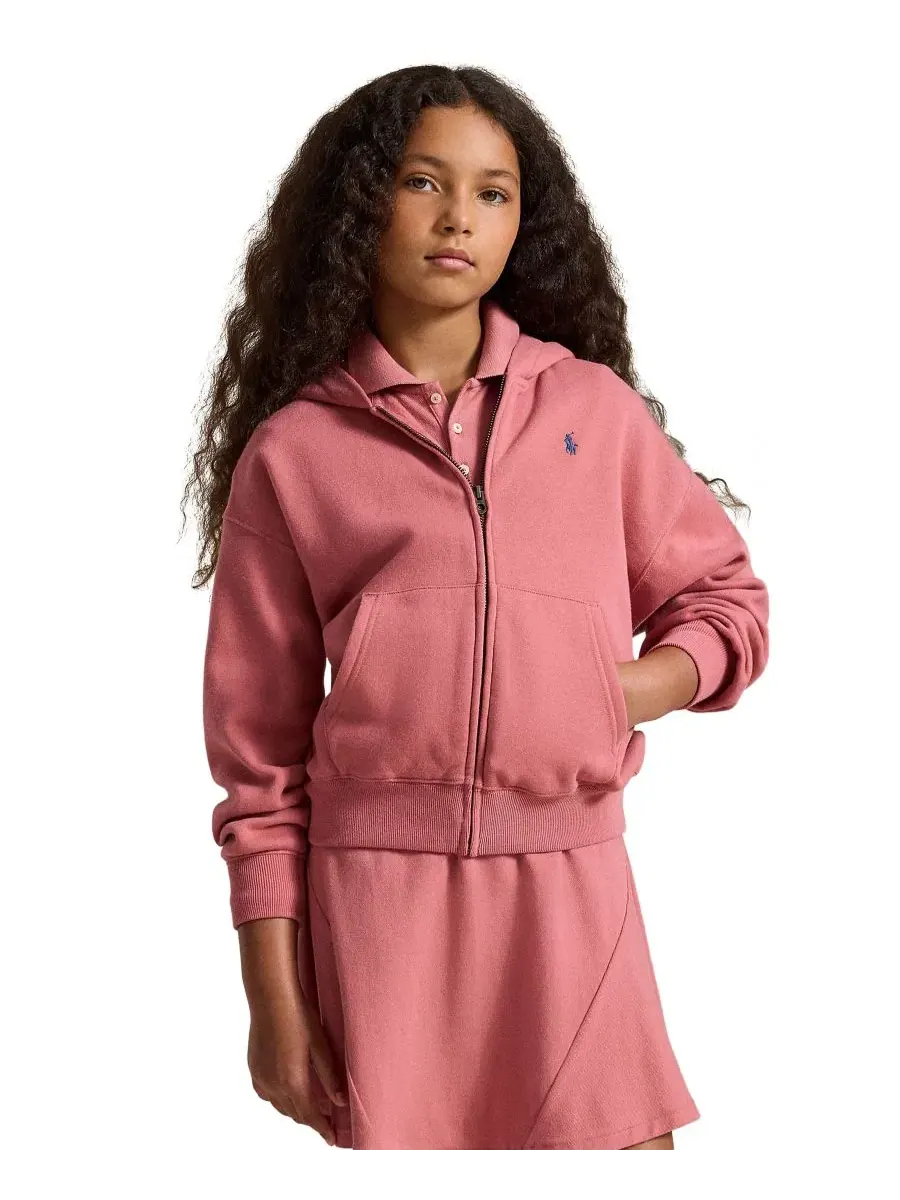 Худи с длинным рукавом, полная застежка-молния Polo Ralph Lauren