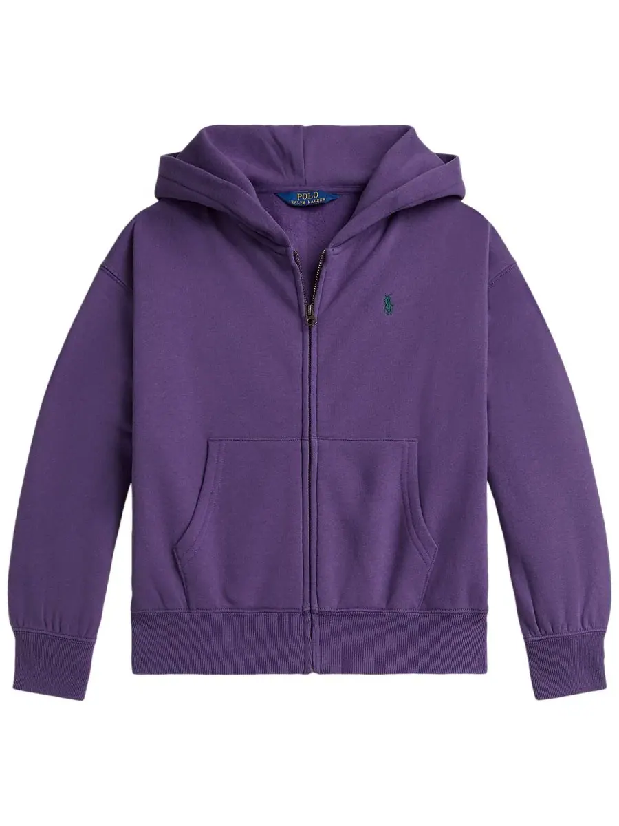 Худи с длинным рукавом на молнии Polo Ralph Lauren