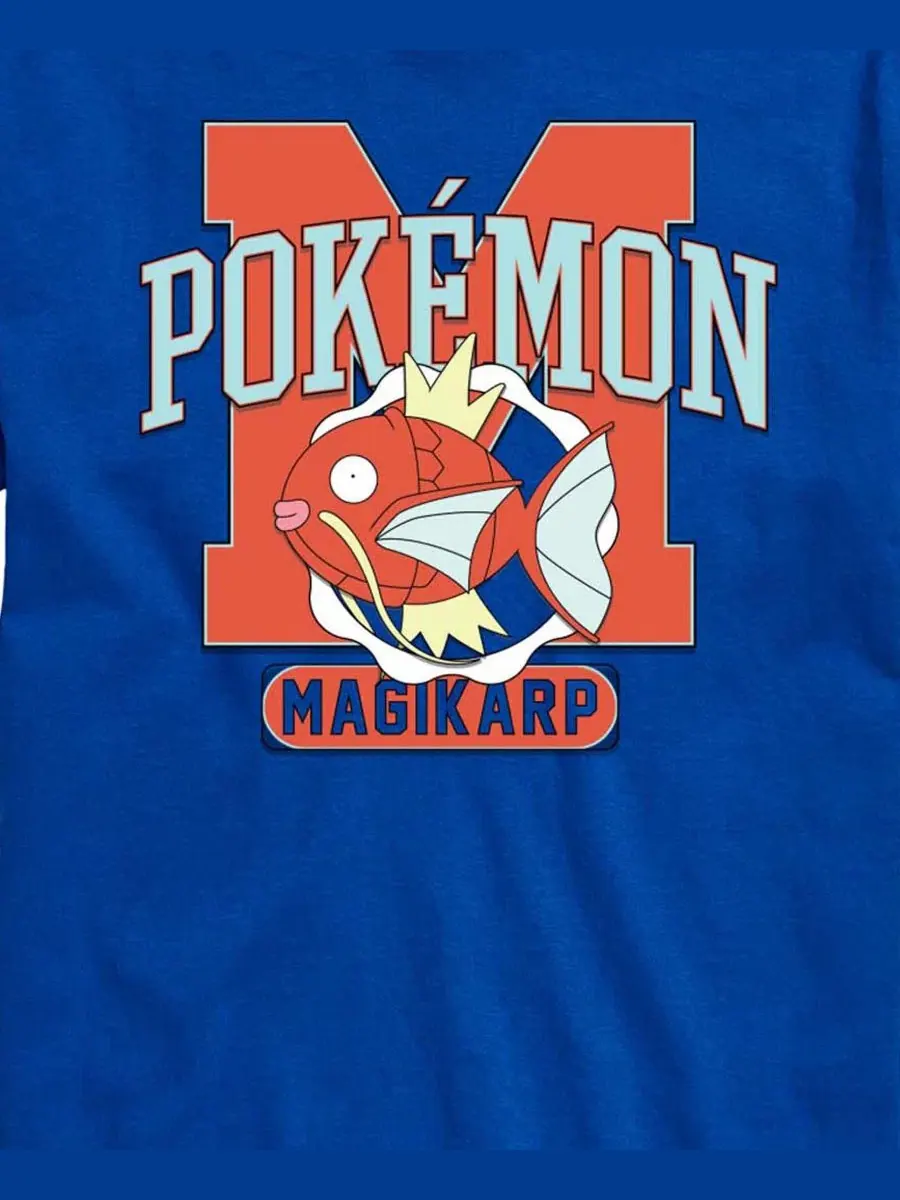 Футболка с принтом Magikarp AIRWAVES — изображение 3 из 3, синий