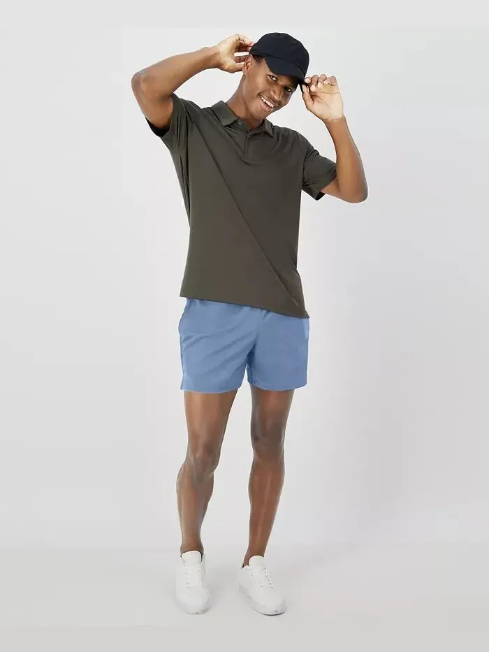 Мужские шорты Move Performance, 6 дюймов Hanes — изображение 7 из 7, черный