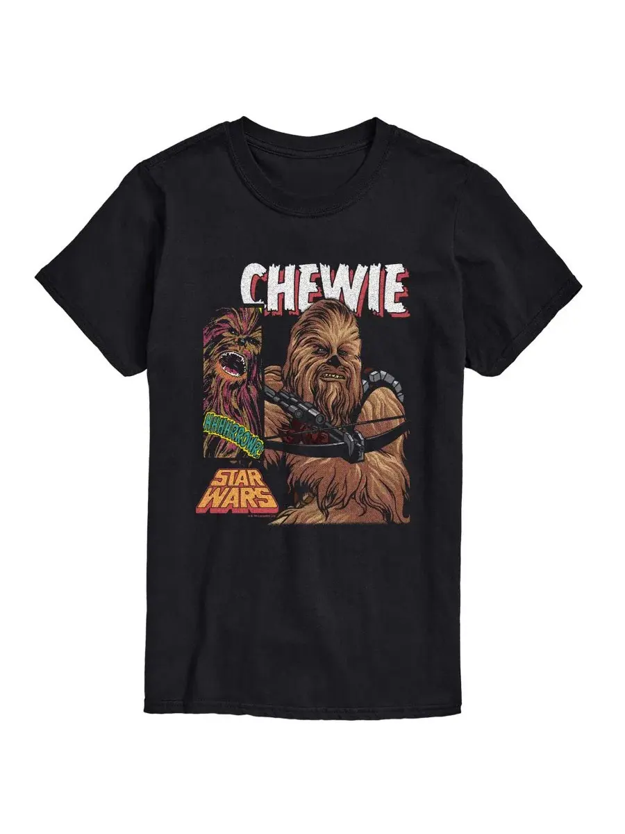 Футболка с принтом Chewie Boxes AIRWAVES — изображение 1 из 3, черный