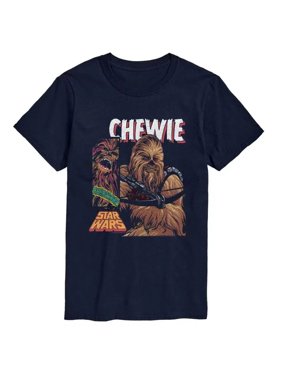 Футболка с коротким рукавом Chewie Boxes AIRWAVES — изображение 1 из 3, темно-синий