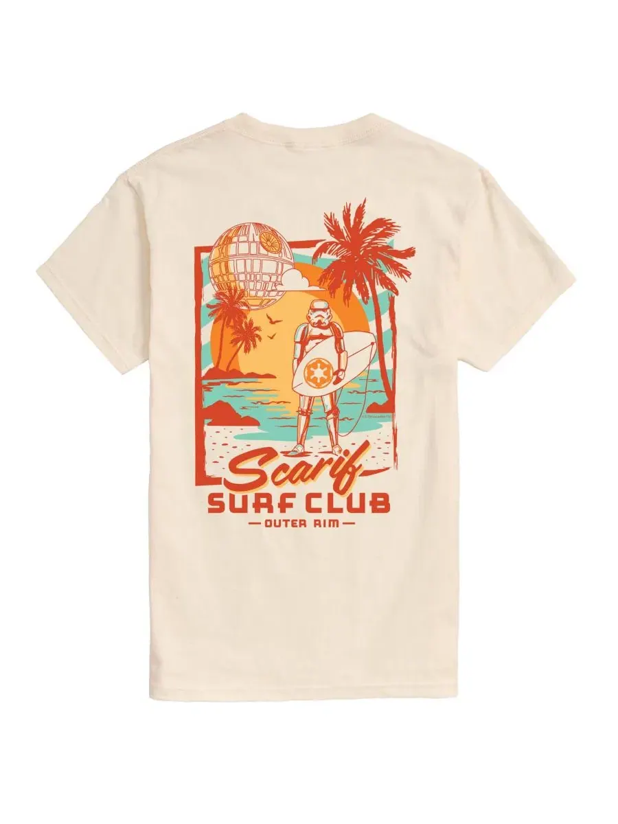 Футболка с коротким рукавом Star Wars Scarif Surf Club AIRWAVES — изображение 1 из 3, бежевый