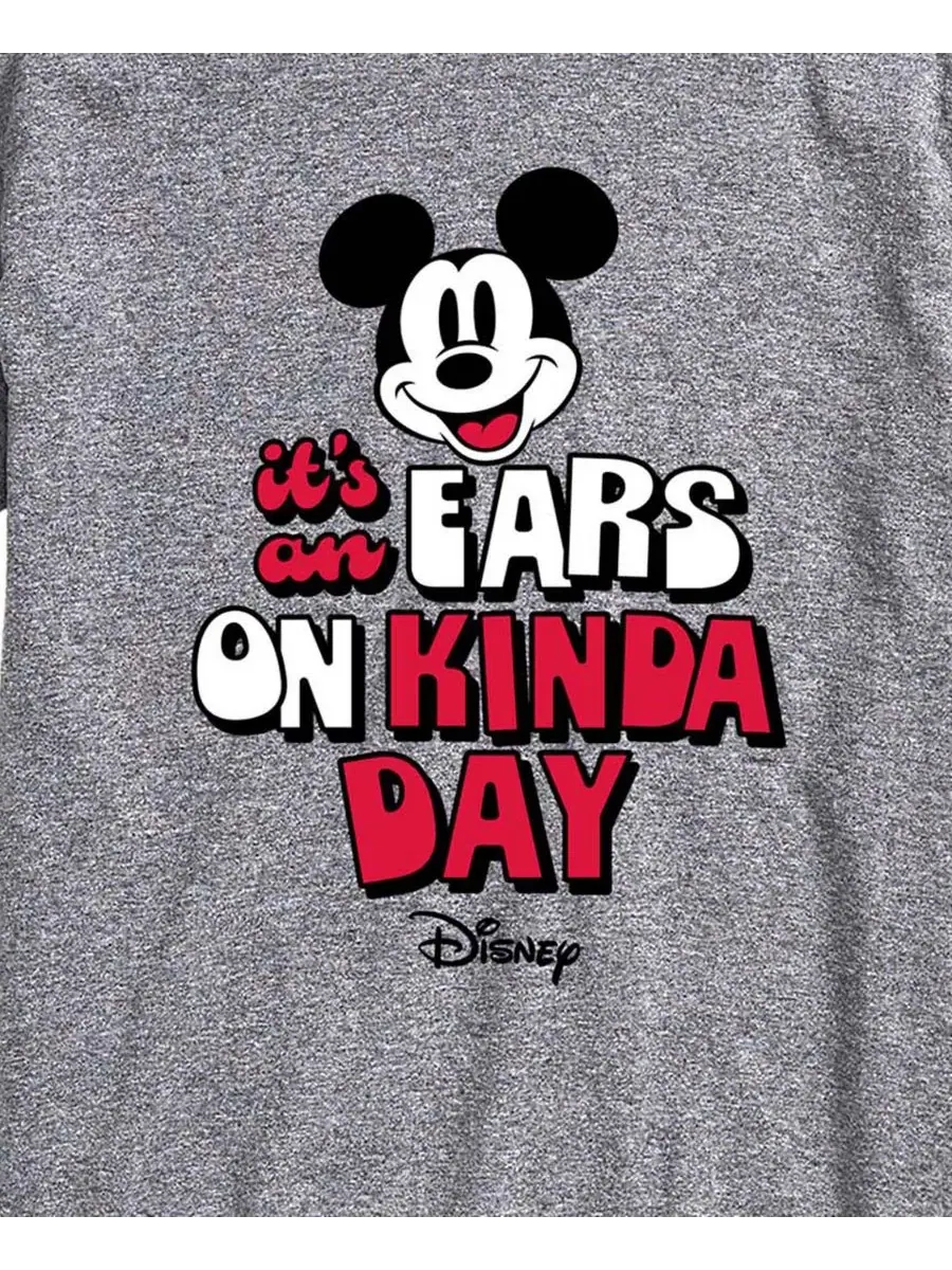 Футболка с принтом It's An Ears On Kinda Day AIRWAVES — изображение 3 из 3, приглушенный