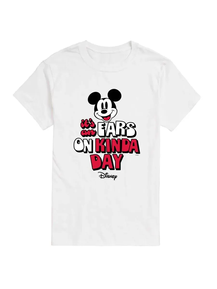 Футболка с принтом Its An Ears On Kinda Day AIRWAVES — изображение 1 из 3, белый