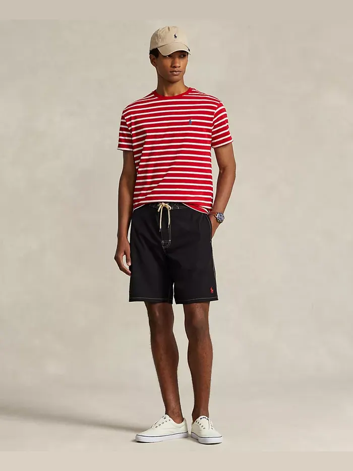 Мужские плавки Kailua Classic-Fit длиной 8,5 дюймов Polo Ralph Lauren — изображение 2 из 5, черный