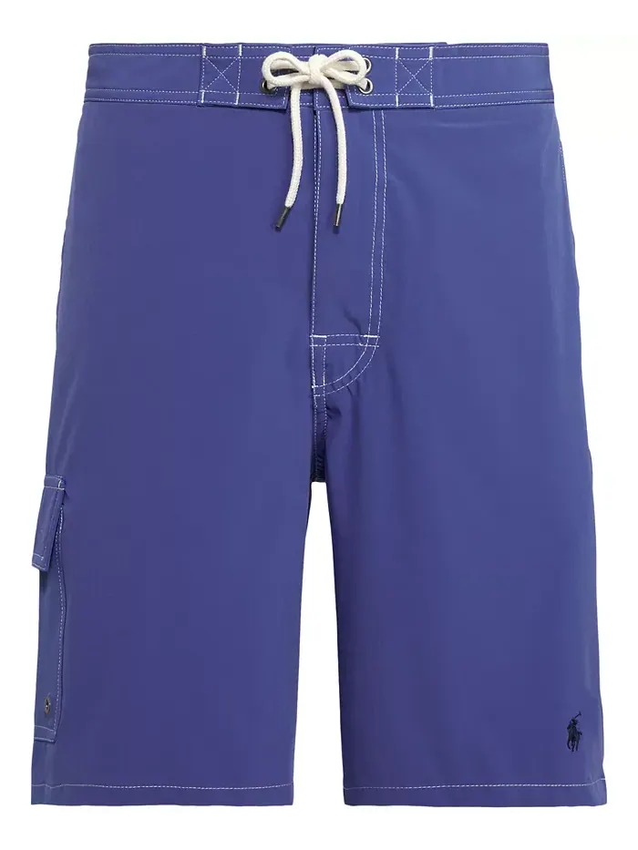 Мужские плавки Kailua Classic-Fit длиной 8,5 дюймов Polo Ralph Lauren — изображение 5 из 5, яркий синий