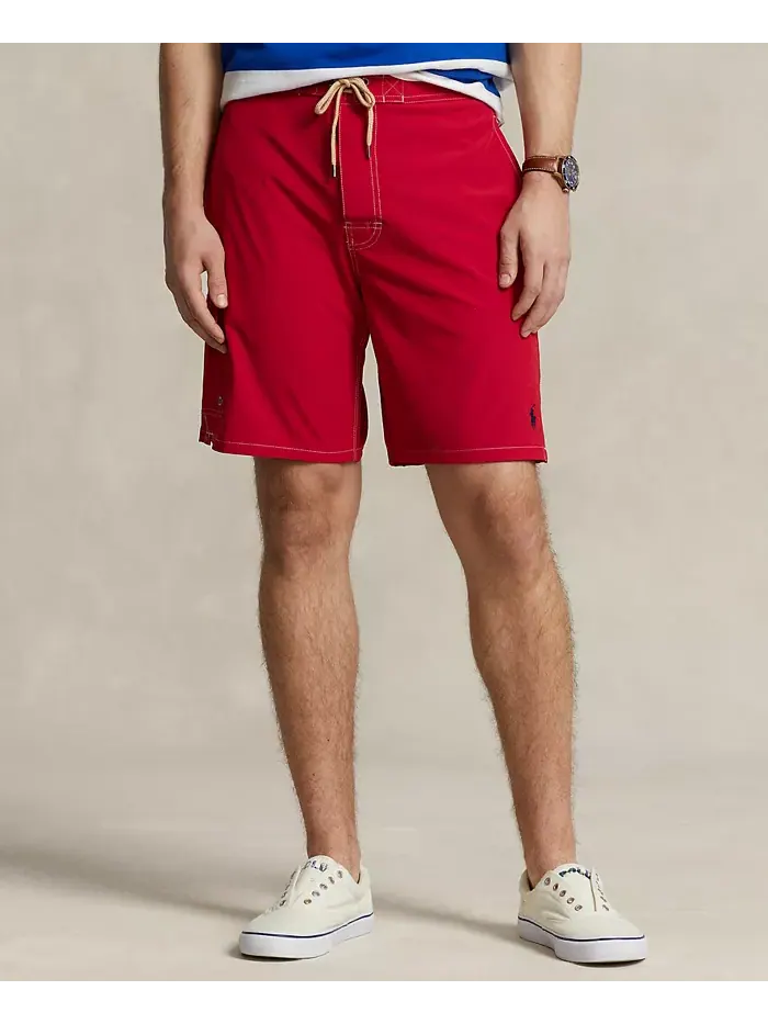 Мужские плавки Kailua Classic-Fit длиной 8,5 дюймов Polo Ralph Lauren — изображение 1 из 5, красный