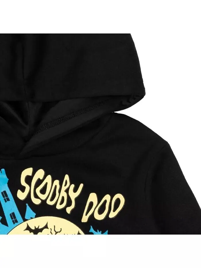 Шегги Велма Little Boys Scooby Doo [Размер Диапазон Описание1] Флисовая толстовка с капюшоном — изображение 3 из 7, черный
