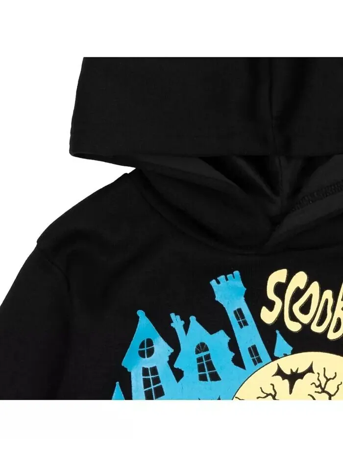Шегги Велма Little Boys Scooby Doo [Размер Диапазон Описание1] Флисовая толстовка с капюшоном — изображение 4 из 7, черный