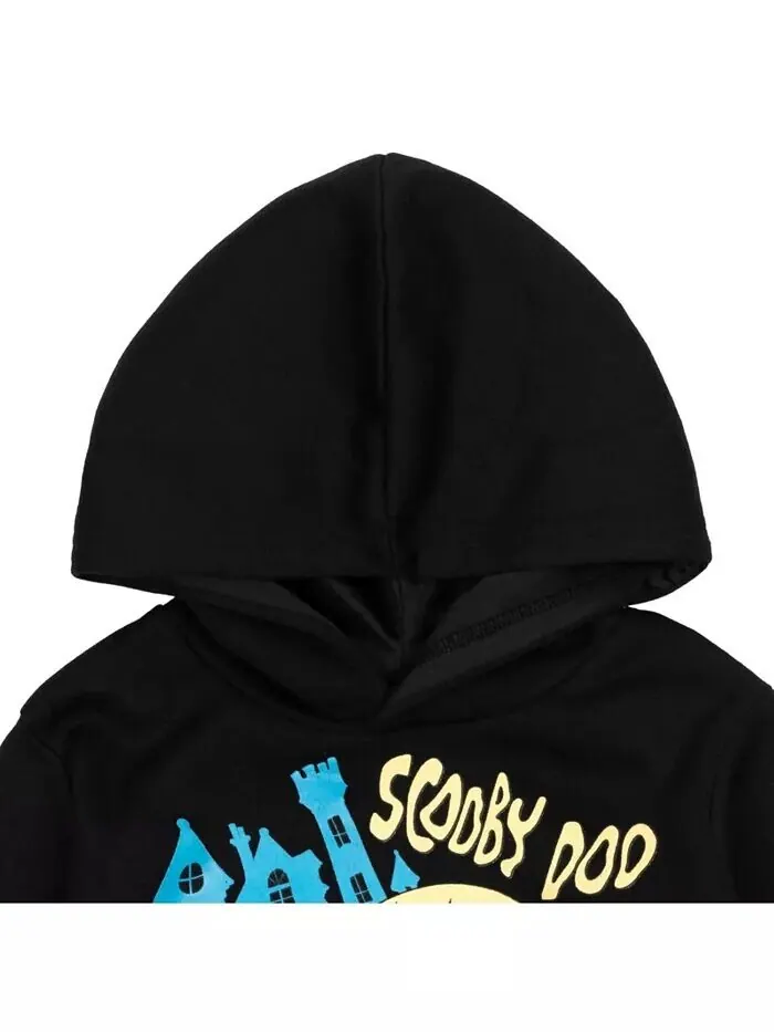 Шегги Велма Little Boys Scooby Doo [Размер Диапазон Описание1] Флисовая толстовка с капюшоном — изображение 7 из 7, черный