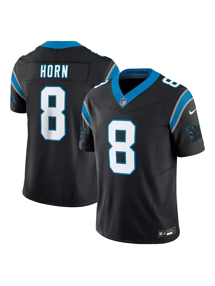 Мужская джерси Jaycee Horn Carolina Panthers Vapor F.U.S.E. Limited Nike — изображение 1 из 5, черный
